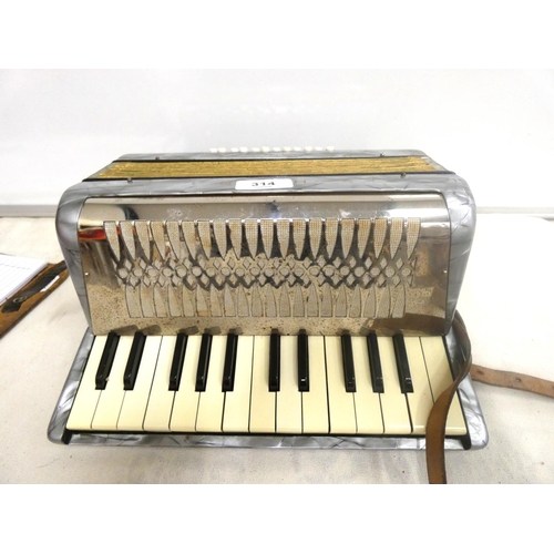 314 - Hohner Mignon II junior accordion from Bell Accordions Surbiton.