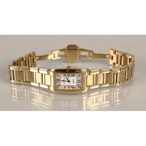 90 - Dreyfuss & Co gold tone ladies wristwatch