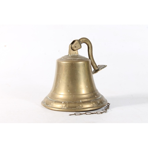 22 - Ships brass bell.