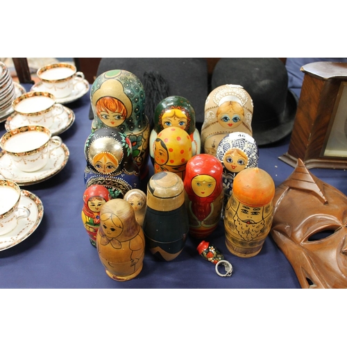 46 - Selection of painted Russian dolls (qty)