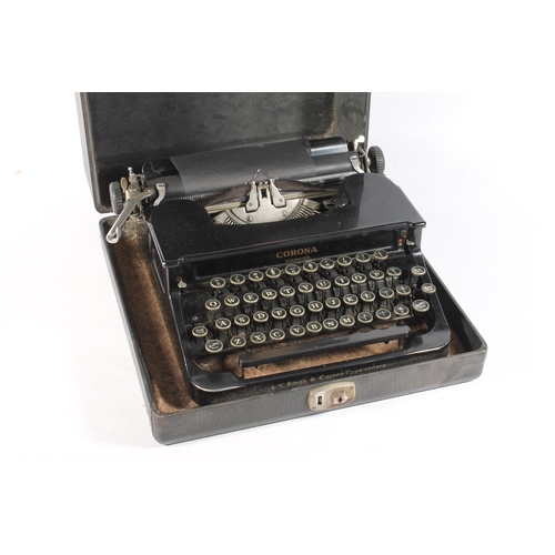 6 - Corona standard typewriter.