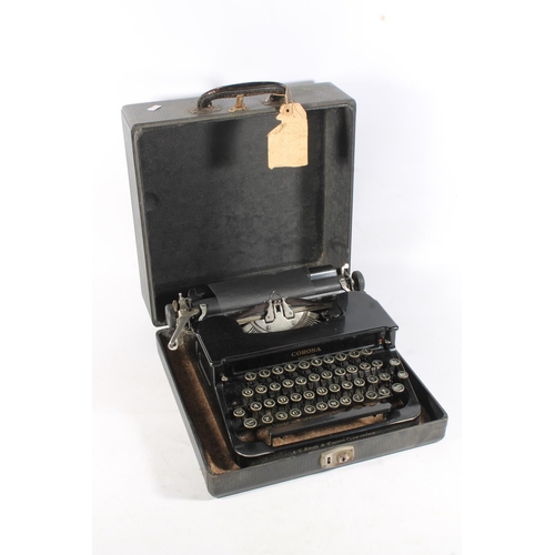 6 - Corona standard typewriter.