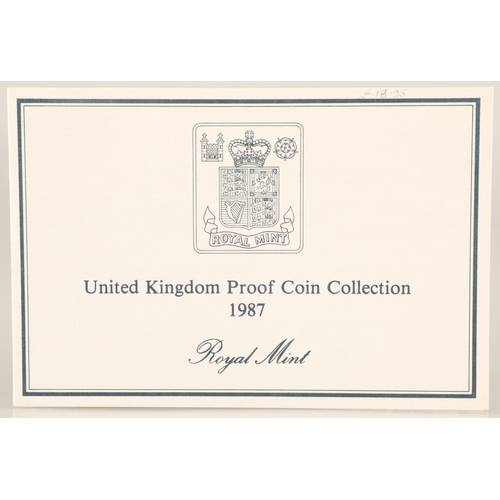 112 - 1987 United Kingdom Proof Coin Collection