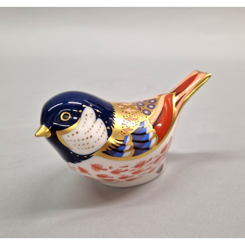 222 - Royal Crown Derby coal tit paperweight