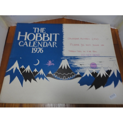 100 - The Hobbit calendar, 1976 and 1977.  (2)