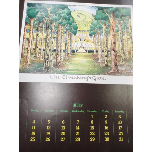 100 - The Hobbit calendar, 1976 and 1977.  (2)