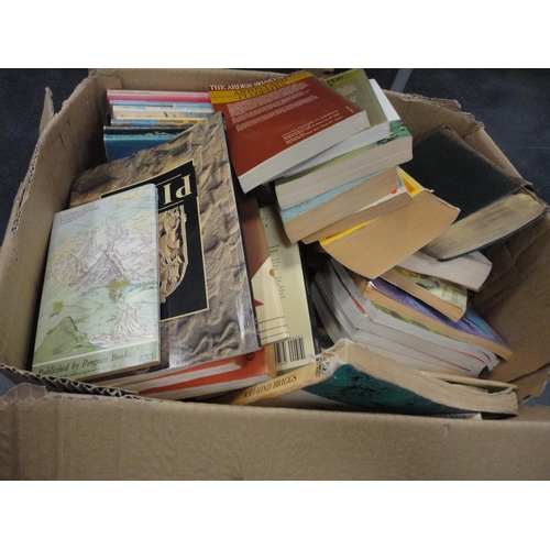 101 - Four cartons containing miscellaneous general books to include children's interest, CS Lewis, Mary N... 