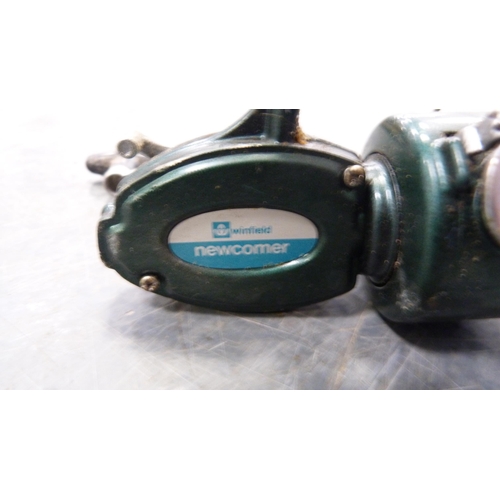 186 - Group of fishing rods and spinning reels.