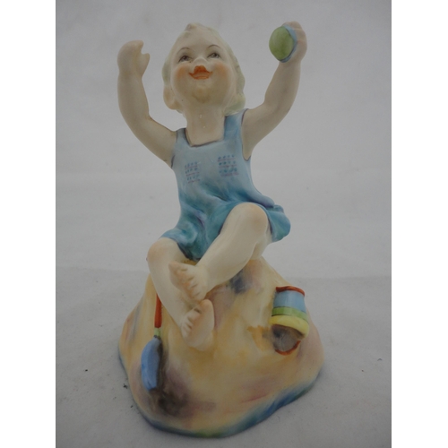 189 - Royal Worcester figure, 'Sunday's Child', shape no. 3256.