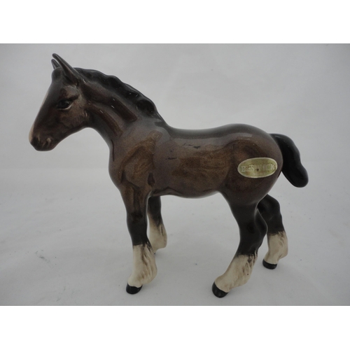 190 - Group of Wade Whimsies, glass animal figures, Beswick 'Tom Kitten' figure, Beswick 'Benjamin Bunny' ... 