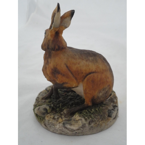 199 - Three Border Fine Arts groups to include a Highland cow and calf, a Cheviot ram sculpted by Ray Ayre... 