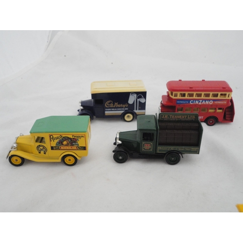 200 - Group of Days Gone By diecast model vans and vehicles.