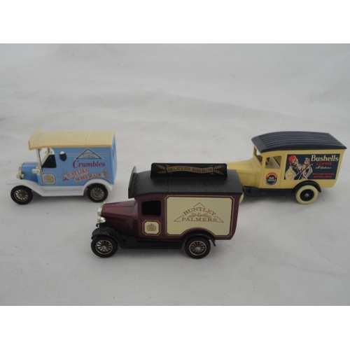 200 - Group of Days Gone By diecast model vans and vehicles.