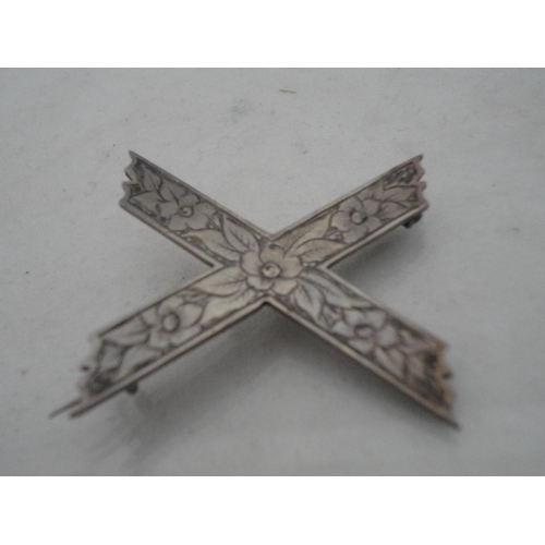 210 - Silver bangle and a child's silver bangle, 30g gross, also a marquis-shaped cocktail ring on silver ... 