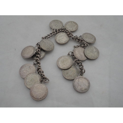 226 - Georgian copper coin (rubbed), other Victorian and Georgian coinage (mainly rubbed condition), Victo... 