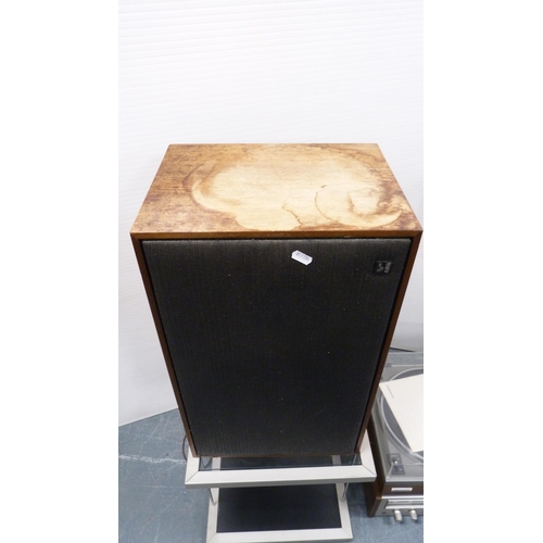 236 - Pioneer PL-112D stereo turntable with operating instructions, a Pioneer stereo receiver, model SX-55... 