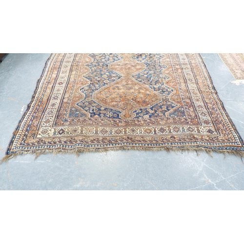 289 - Persian hand-knotted rug in Caucasian colours.