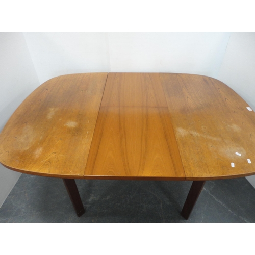 317 - G Plan teak extending dining table.