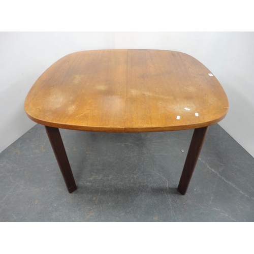 317 - G Plan teak extending dining table.