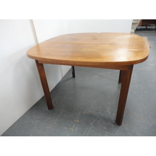 317 - G Plan teak extending dining table.