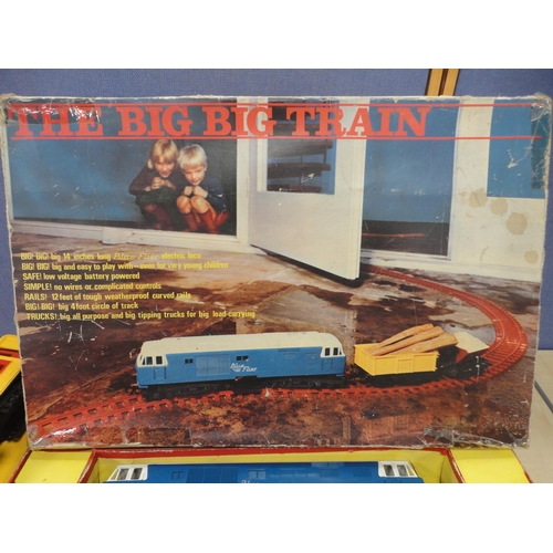 37 - Tri-ang 'The Big Big Train' set etc, boxed.