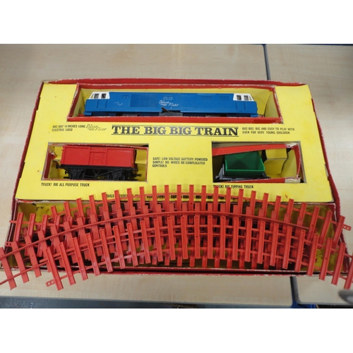 37 - Tri-ang 'The Big Big Train' set etc, boxed.