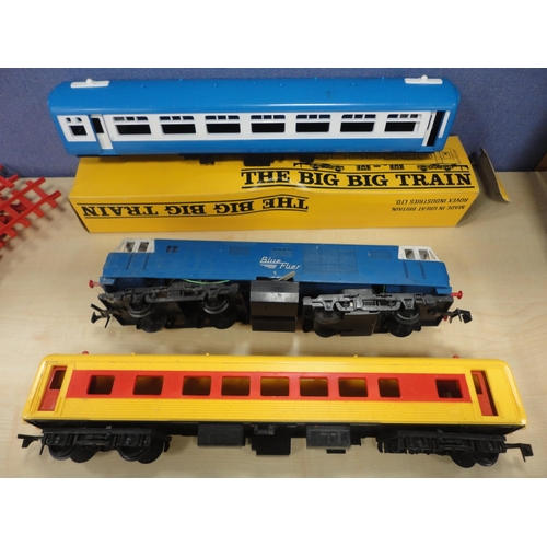 37 - Tri-ang 'The Big Big Train' set etc, boxed.