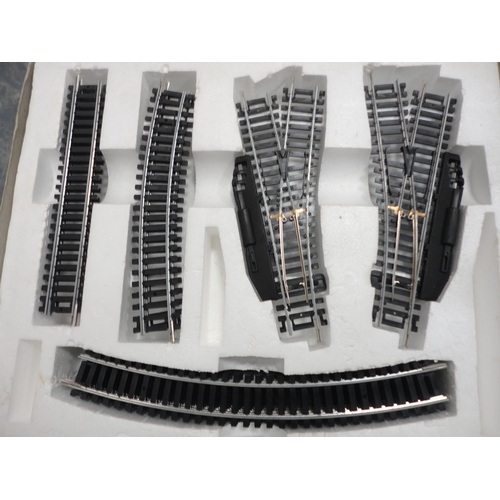 43 - Quantity of 00 gauge model railway accessories to include boxed R.408U electric turntable, R.408 tur... 