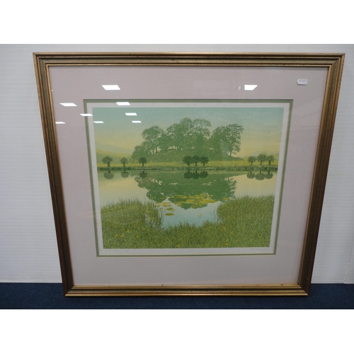 49 - Kenneth LeechEvening Pasture, Moorland Stream and Quiet WatersThree pencil signed limited edition ar... 