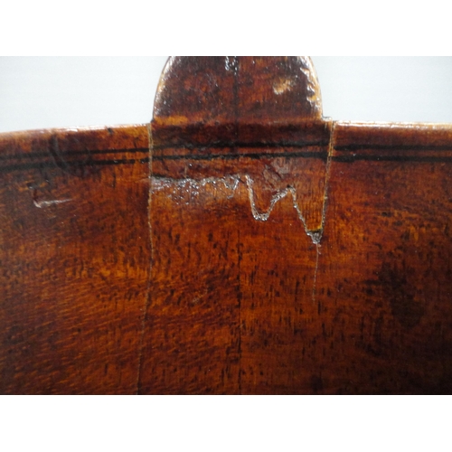 66 - Cello with bow, cased.