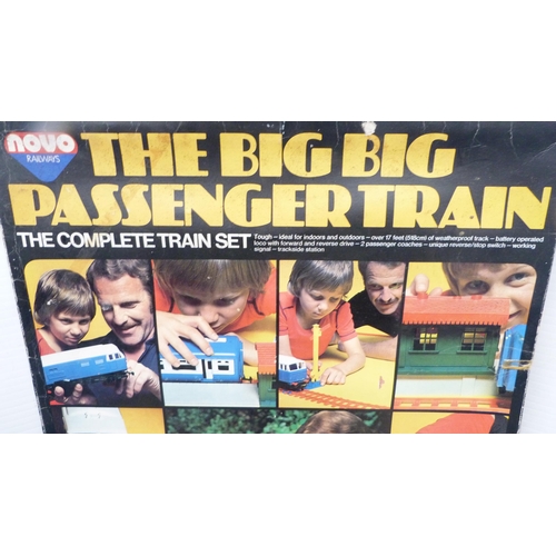 8 - Novo Railways 'The Big Big Passenger Train' set, boxed.