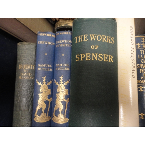 94 - Two large cartons containing various general books and novels to include Rudyard Kipling, Shelley, T... 