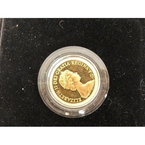 1 - United Kingdom. 1982 22ct gold proof full sovereign in case of issue.