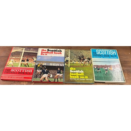 632 - Assorted books incl. various vols. The Scottish Football Book, Hot Car magazine, etc