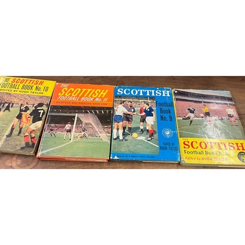 632 - Assorted books incl. various vols. The Scottish Football Book, Hot Car magazine, etc