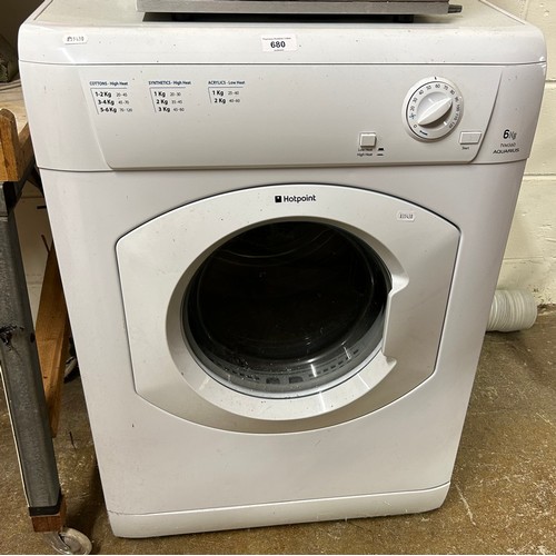 680 - Hotpoint Tumble Dryer