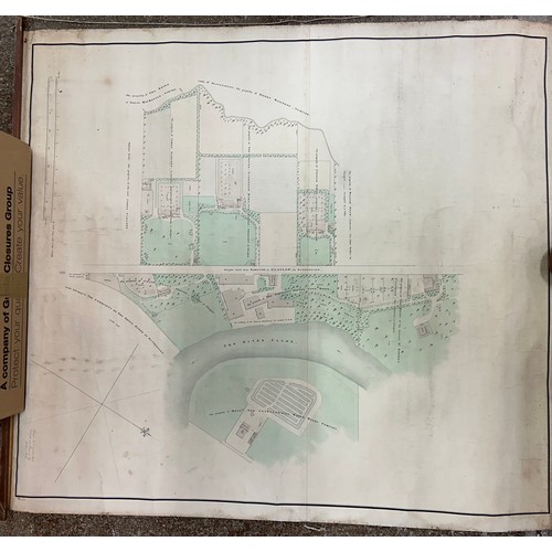 687 - Assorted maps including Glasgow, Renfrewshire, etc