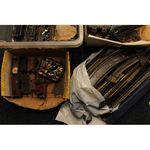 143 - Model railways to include a Hornby Dublo GPO Van set, locomotives, etc., OO and O gauge.