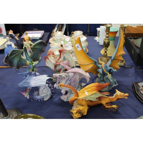 94 - Enchantica, and other, dragon models.