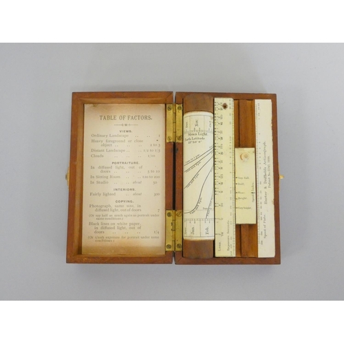 391 - Victorian Hurter & Driffield's Actinograph photographic exposure calculator patent no.5545 ... 