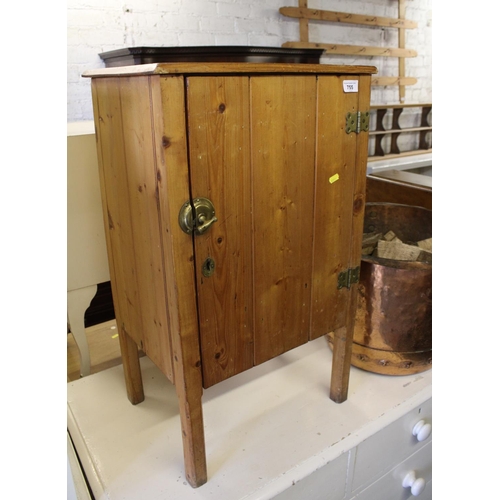 755 - Vintage pine bathroom cabinet, 76cm high.