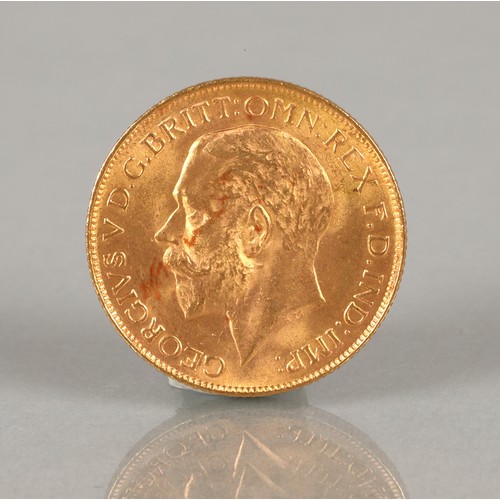 121 - George V gold sovereign 1926