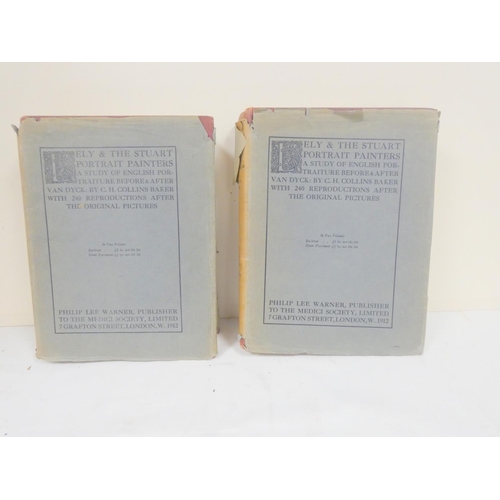 16 - COLLINS BAKER C. H.  Lely & the Stuart Portrait Painters. 2 vols. Illus. Quarto. Orig.... 