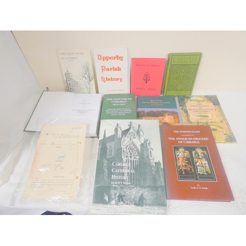 2 - Carlisle Cathedral & Diocese. 10 various books & softback publications.