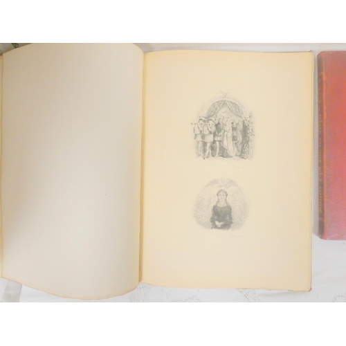 20 - KEATS JOHN.  The Eve of St. Agnes. 19 etchings by Charles O. Murray. Folio. Worn orig. clo... 