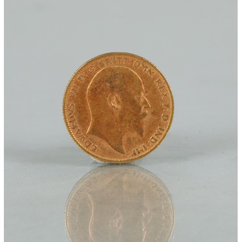 147 - Edward VII gold half sovereign 1904