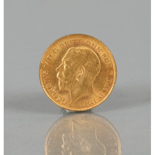 150 - George V gold half sovereign 1913