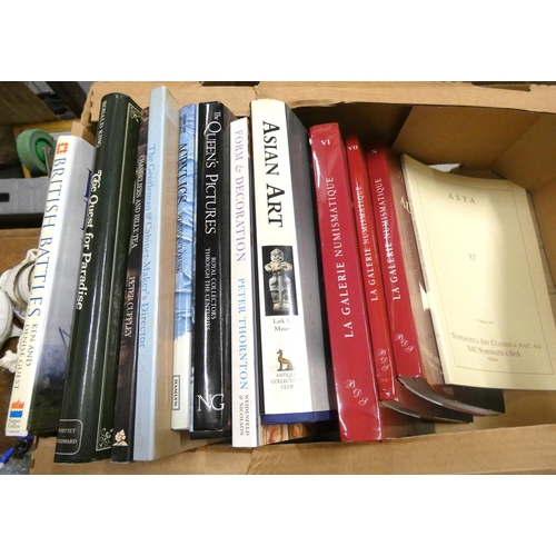 102 - Box of art reference books.