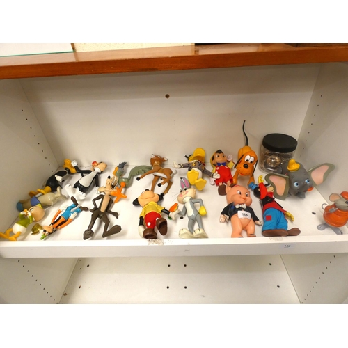 164 - R. Dakin & Company Walt Disney figures.