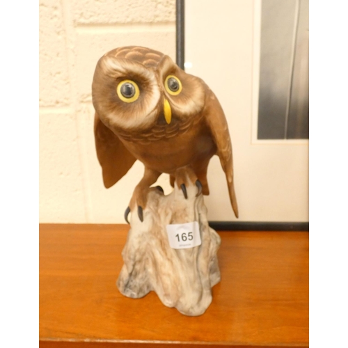 165 - Spode Little Owl figure.